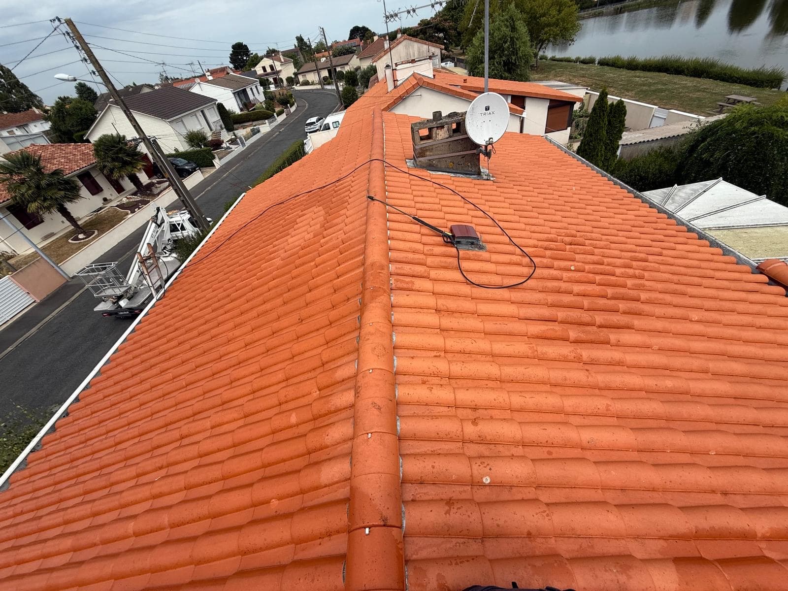 Nettoyage de toiture